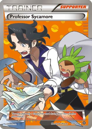 Professor Sycamore 114/114 - Holofoil XY Steam Siege - Ultra Rare