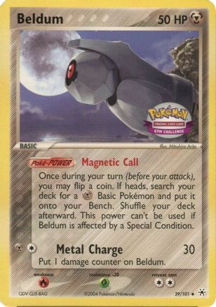 Beldum 029/101 Miscellaneous Cards & Products - Uncommon