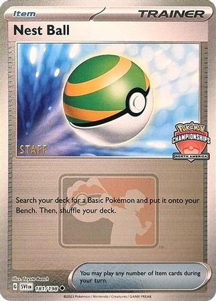 Nest Ball 181/198 - Reverse Holofoil League & Championship Cards - Uncommon