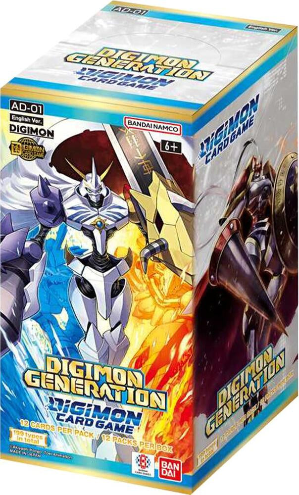 新品未開封　DIGIMON GENERATION BOX テ－プ付き　2BOX Digimon Card Game: Digimon Generation Booster Box – Glamorous Gamers