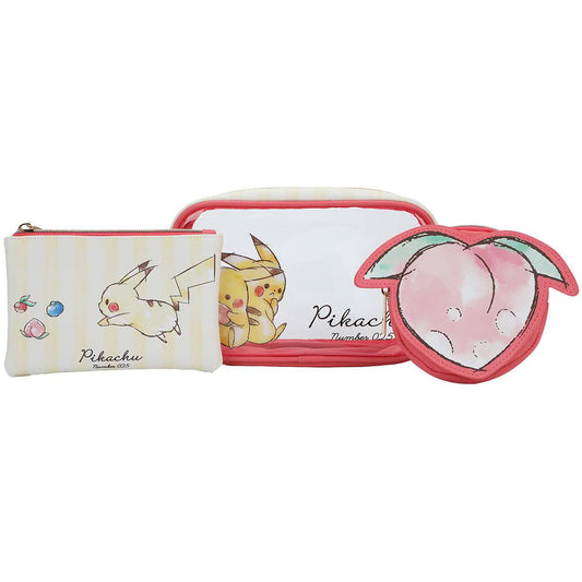 Pokémon Travel Cosmetic Bag Set of 3