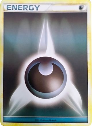 Darkness Energy (2010 Unnumbered HGSS Style Non  League & Championship Cards - Promo