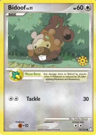 Bidoof 073/123  Countdown Calendar Promos - Promo