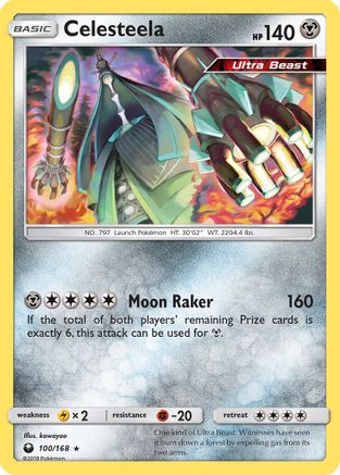 Celesteela 100  - Holofoil SM  Celestial Storm - Holo Rare