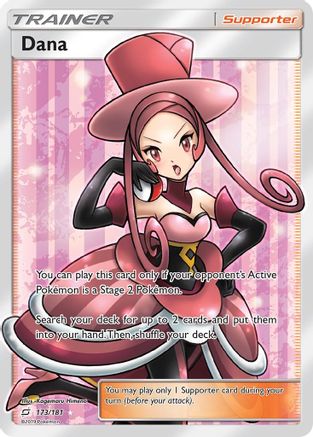 Dana (Full Art) 173  - Holofoil SM  Team Up - Ultra Rare