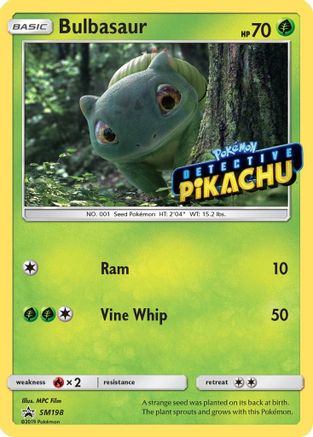 Bulbasaur SM198  - Holofoil SM Promos - Promo