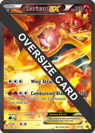 Charizard EX XY121  - Holofoil Jumbo Cards - Promo