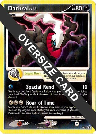 Darkrai DP24  - Holofoil Jumbo Cards - Promo