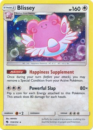 Blissey 153/214  - Holofoil Miscellaneous Cards & Products - Promo