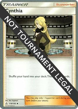 Cynthia - 2019 (Haruki Miyamoto) 119  World Championship Decks - Uncommon