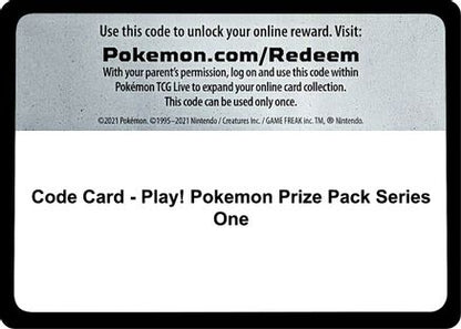 Code Card  Prize Pack Series Cards - Code Card