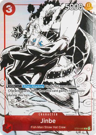 Jinbe (Gift Collection 2023) (ST01-005) - One Piece Promotion Cards Foil