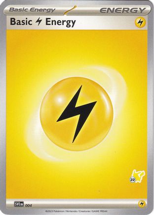 Basic Lightning Energy - Pikachu 22 004  Battle Academy 2024 - Common