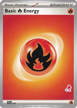 Basic Fire Energy - Armarouge 3 002  Battle Academy 2024 - Unconfirmed