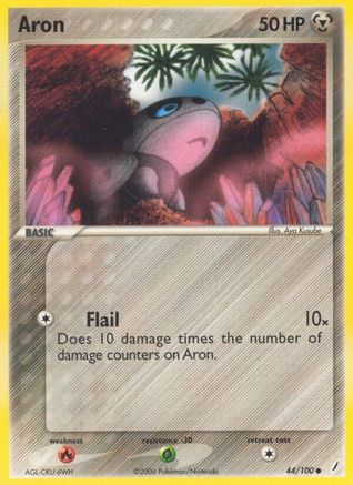 Aron 044/100  Crystal Guardians - Common