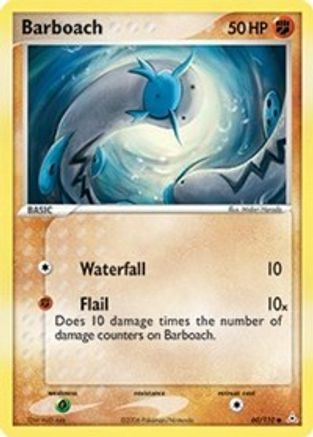 Barboach 060/110  - Reverse Holofoil Holon Phantoms - Common
