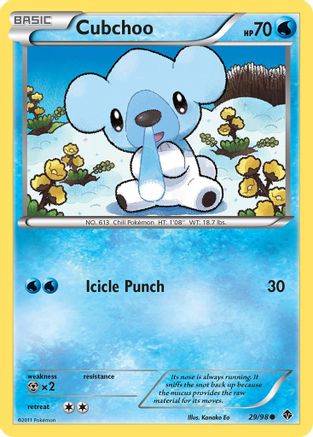 Cubchoo (29) 029  Emerging Powers - Common