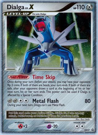 Dialga LV.X DP37  - Holofoil Diamond and Pearl Promos - Promo