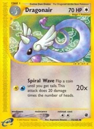 Dragonair 075  Expedition - Uncommon