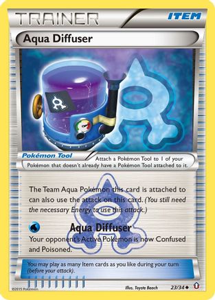 Aqua Diffuser 023/34  Double Crisis - Uncommon