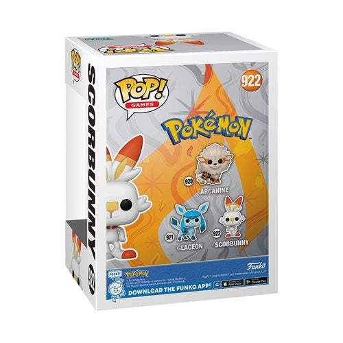 Pokemon Scorbunny Pop! Vinyl Figure #922